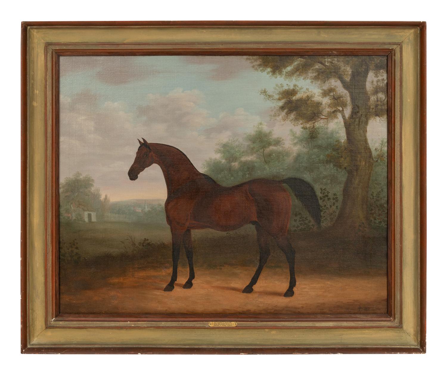 Bay Hunter in a Landscape