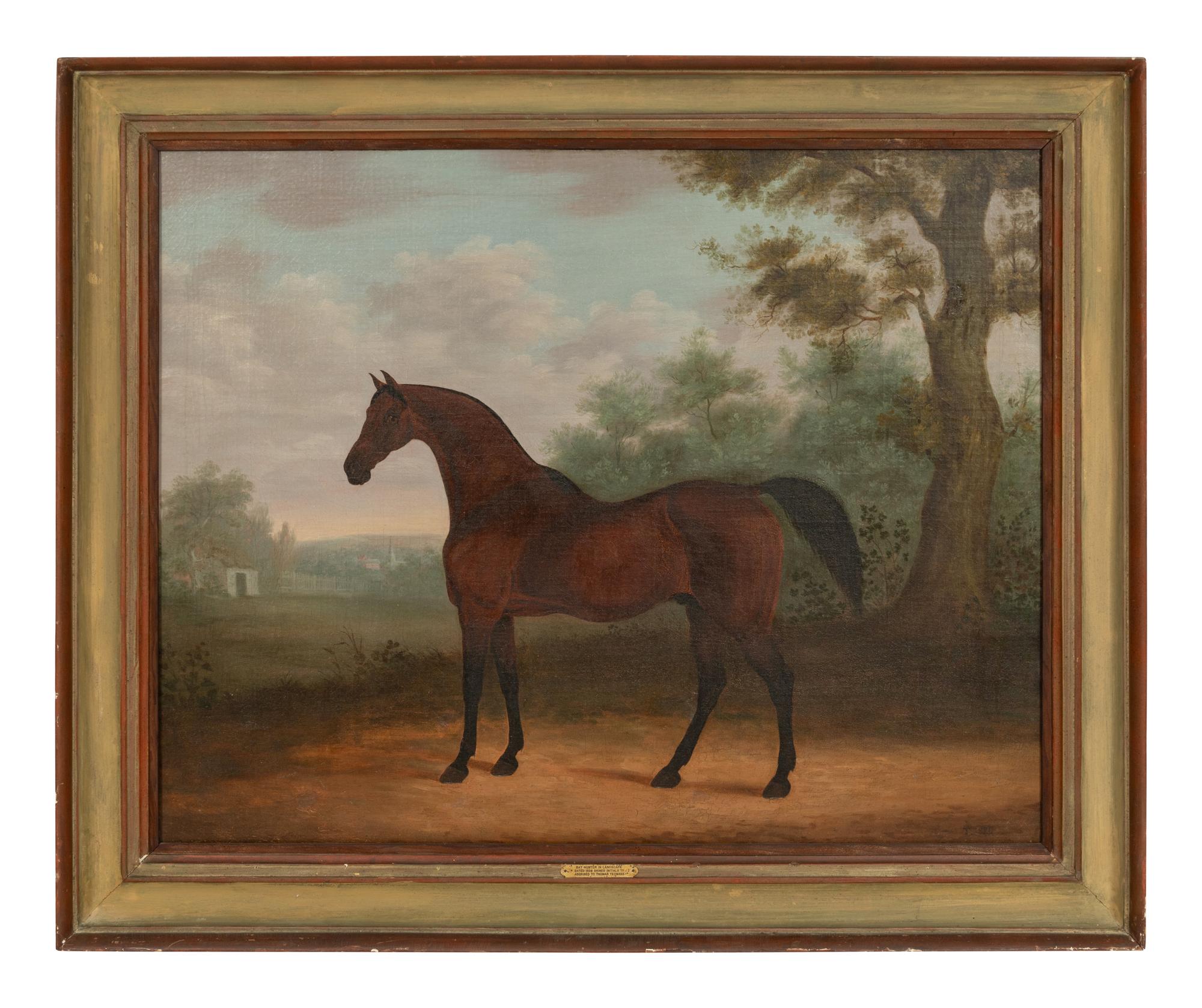 Bay Hunter in a Landscape