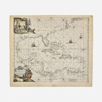 [Maps & Atlases] Wit, Frederick de Indiarum occidentalium TractusLittorales cum Insulis Caribicis Pascaert van Westindien ende Caribise Eylanden...