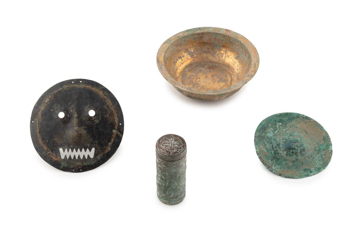 Four Chinese Archaistic Bronze Articles