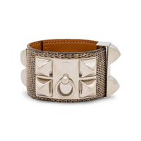 Hermès, Collier de Chien Bracelet in Niloticus Lizard