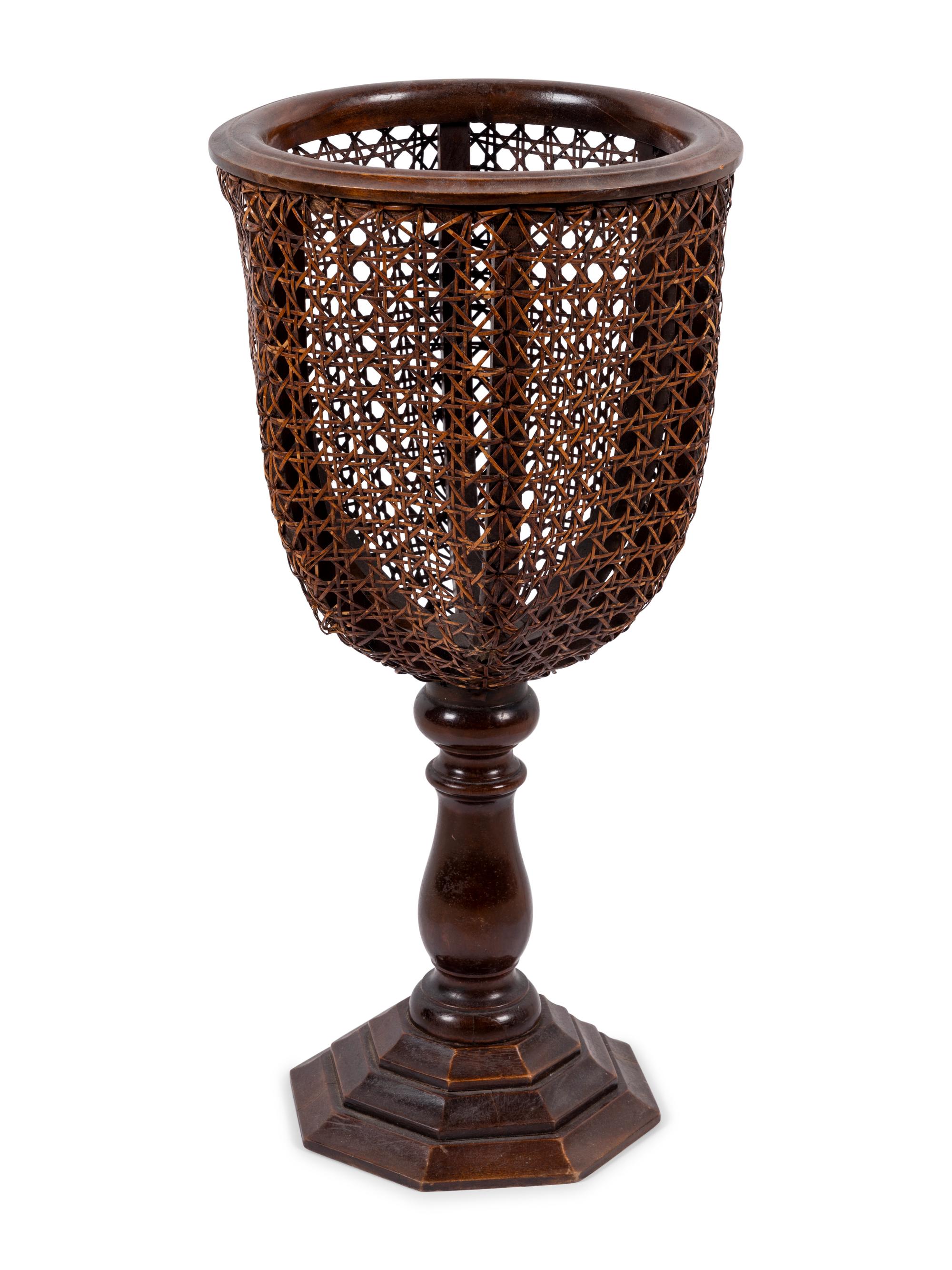 A Wicker Planter