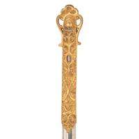 Lot of 4 Fraternal Organization Swords