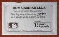 A Roy Campanella Signed Autograph Salvino Figure