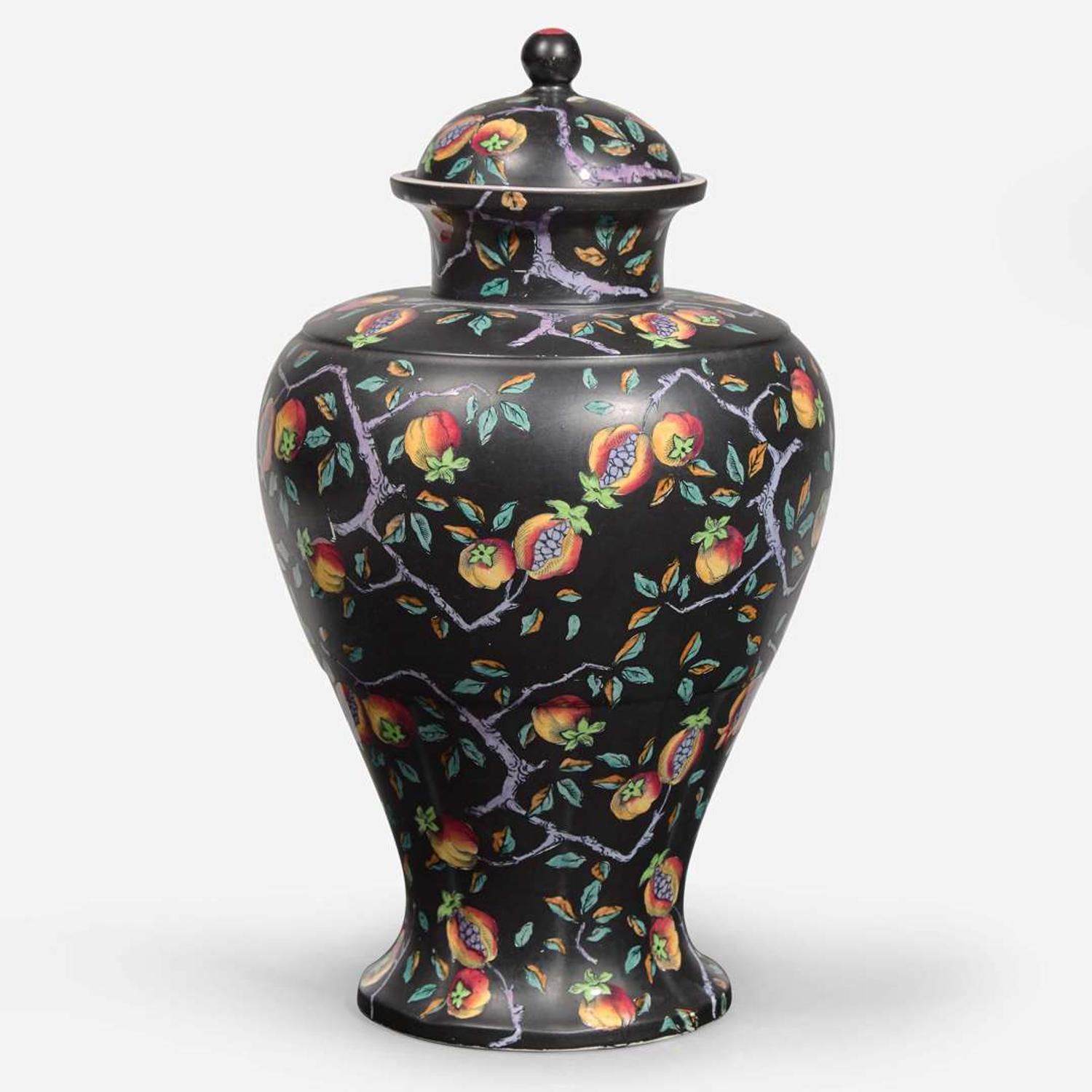 A Wedgwood Queensware Vase and Cover UK, circa 1910