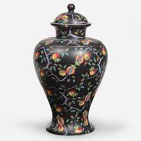 A Wedgwood Queensware Vase and Cover UK, circa 1910