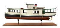 A Model of the "Nishka" Height of model 23 7/8 x length 58 inches.