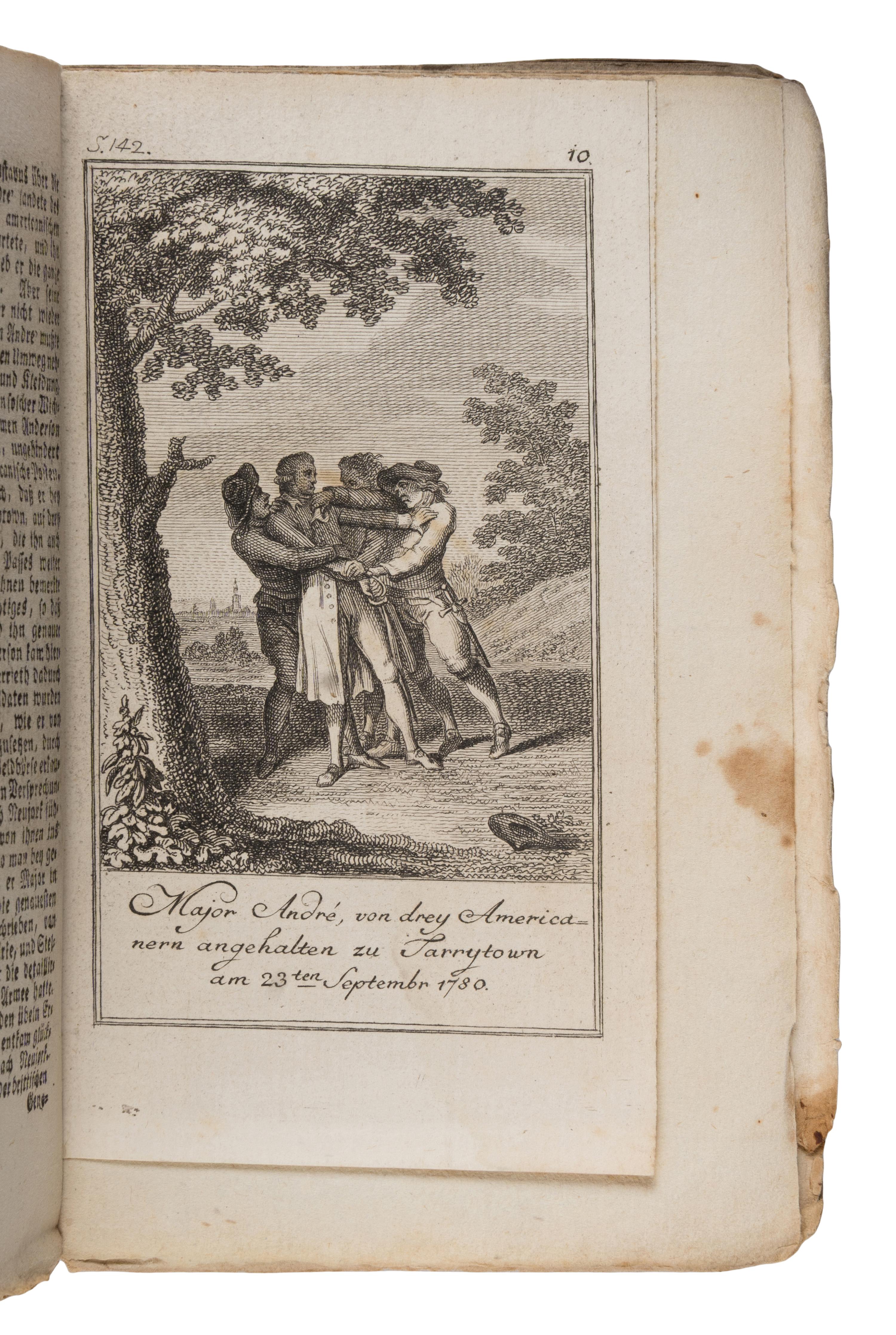 Sprengel, Matthias Christian (1746-1803). Allgemeines historisches Taschenbuch...der Revolution von Nord-America. Berlin: Haude & Spener, [1784].