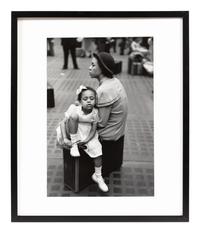 Ruth Orkin (1921-1985) Mother and Daughter, Penn Station, NYC, 1948
