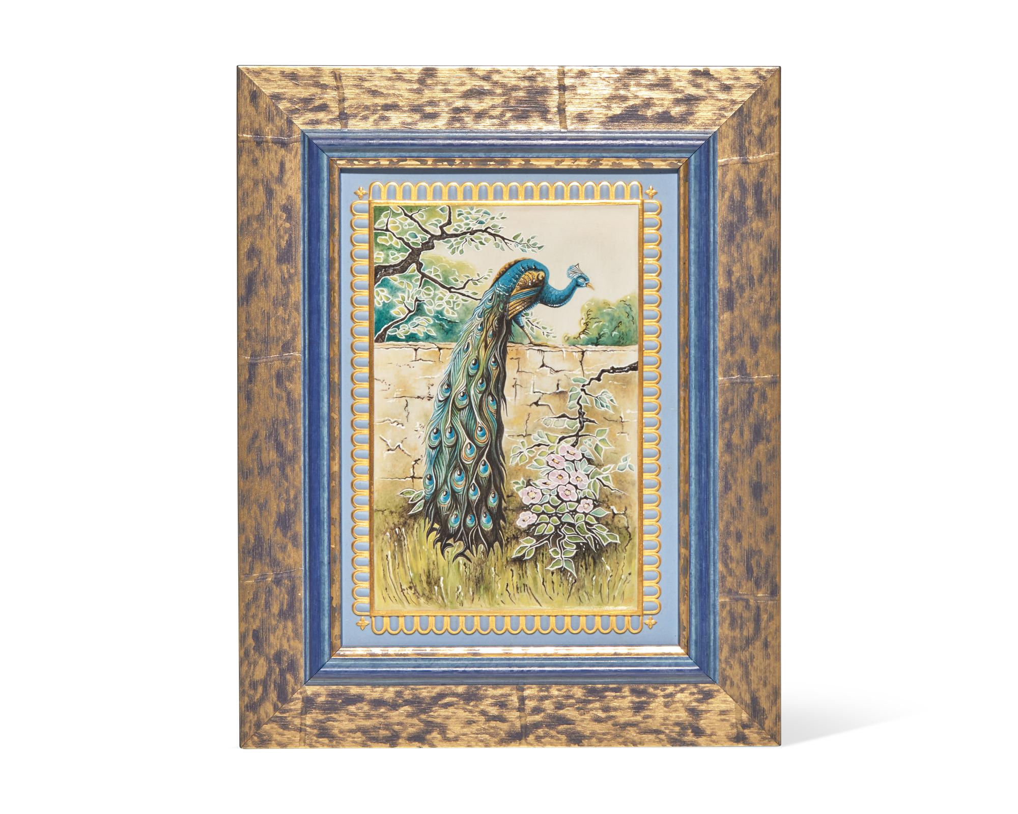 A Wedgwood Painted Porcelain Plaque