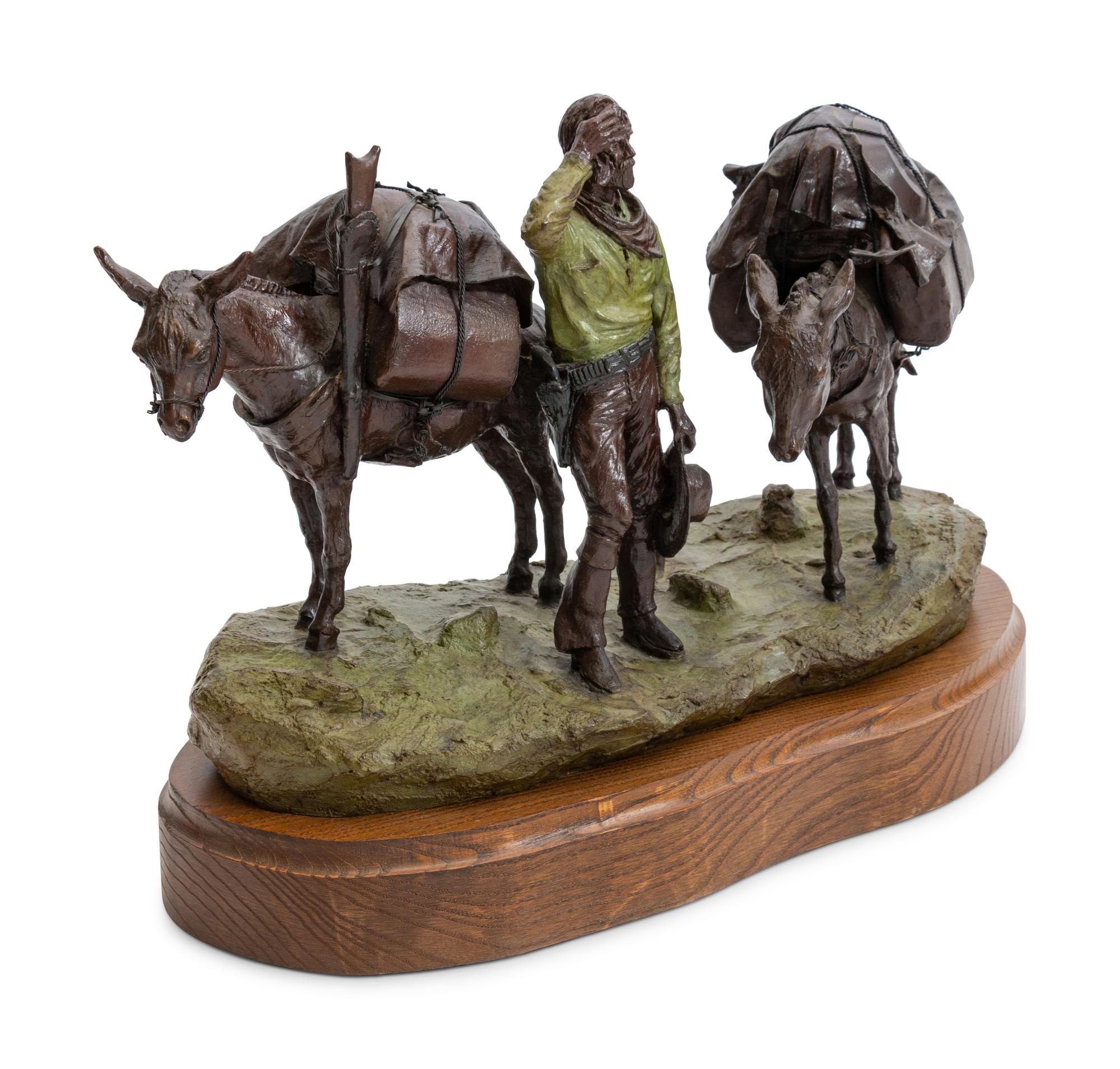 Rider with Mules , edition 1/36