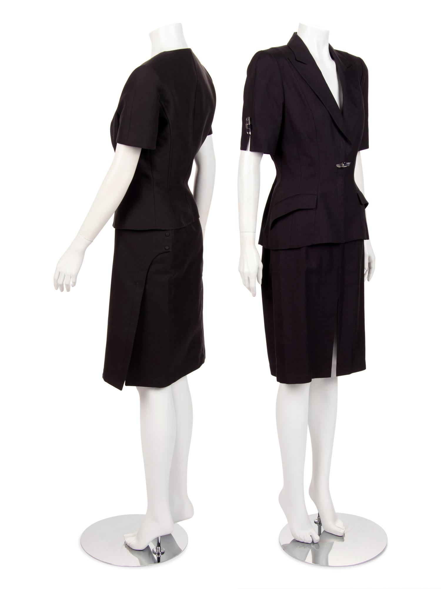 Two Thierry Mugler Two-Piece Suits, 1985-95