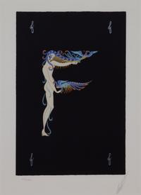 Erte, (French, 1892-1990), The Alphabet Suite, 1796-77