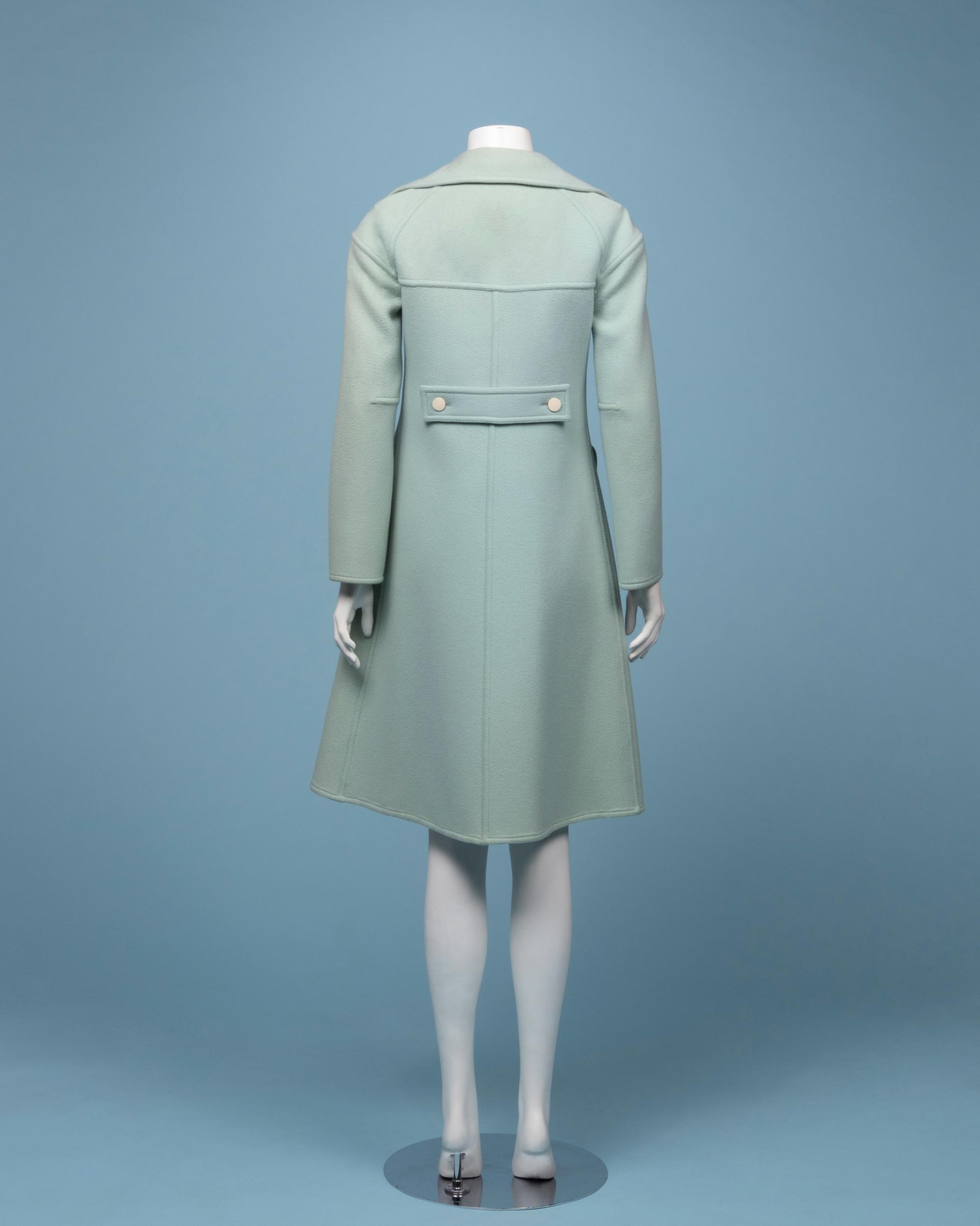 Andre Courrèges Wool Coat, 1960s