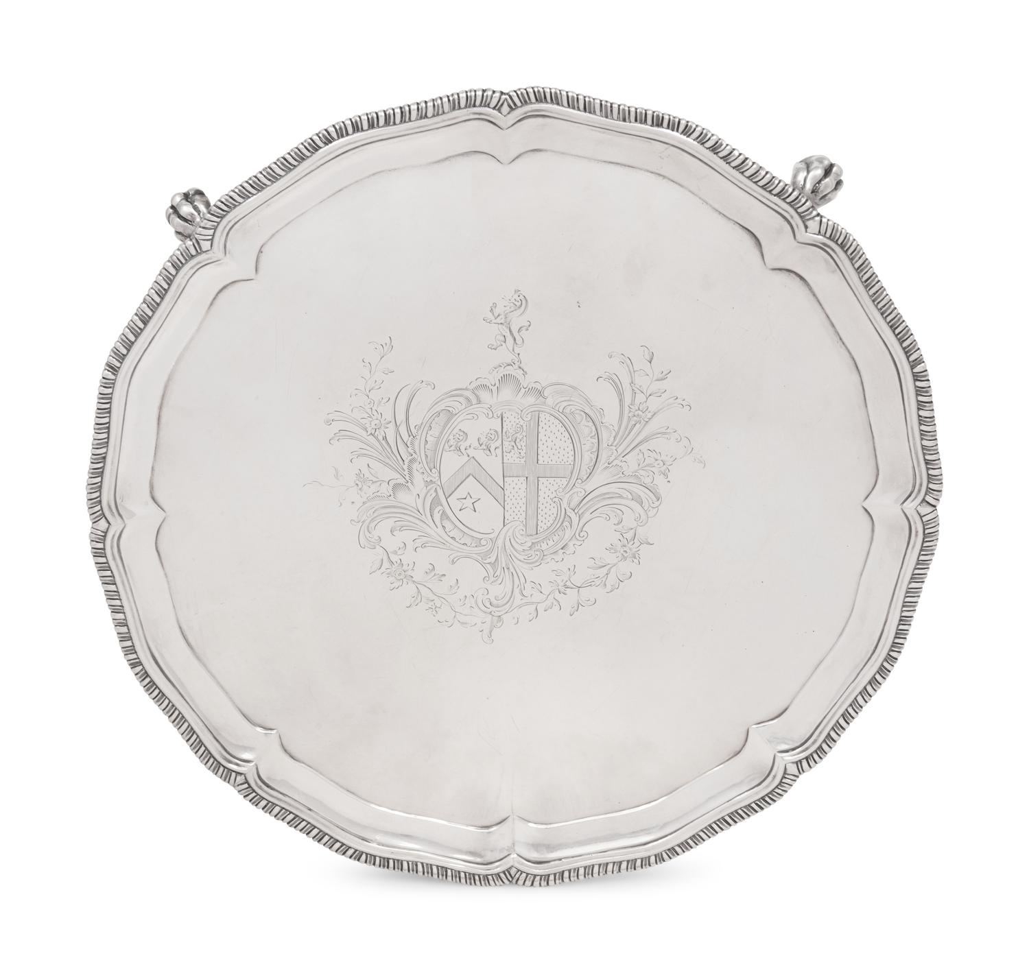 An Irish George III Silver Salver