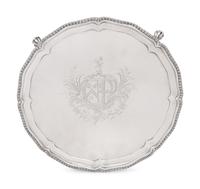 An Irish George III Silver Salver