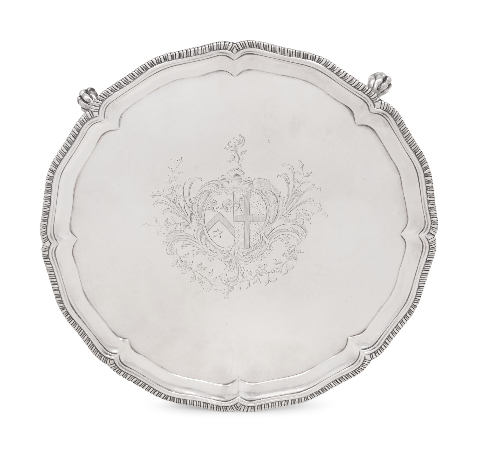 An Irish George III Silver Salver