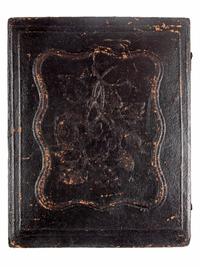 [CIVIL WAR]. Quarter plate daguerreotype of Confederate Major General Carter Littlepage Stevenson as a Lieutenant in the 5th US Infantry. Ca 1846.