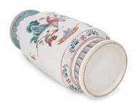 A Pair of Chinese Famille Rose Porcelain Vases