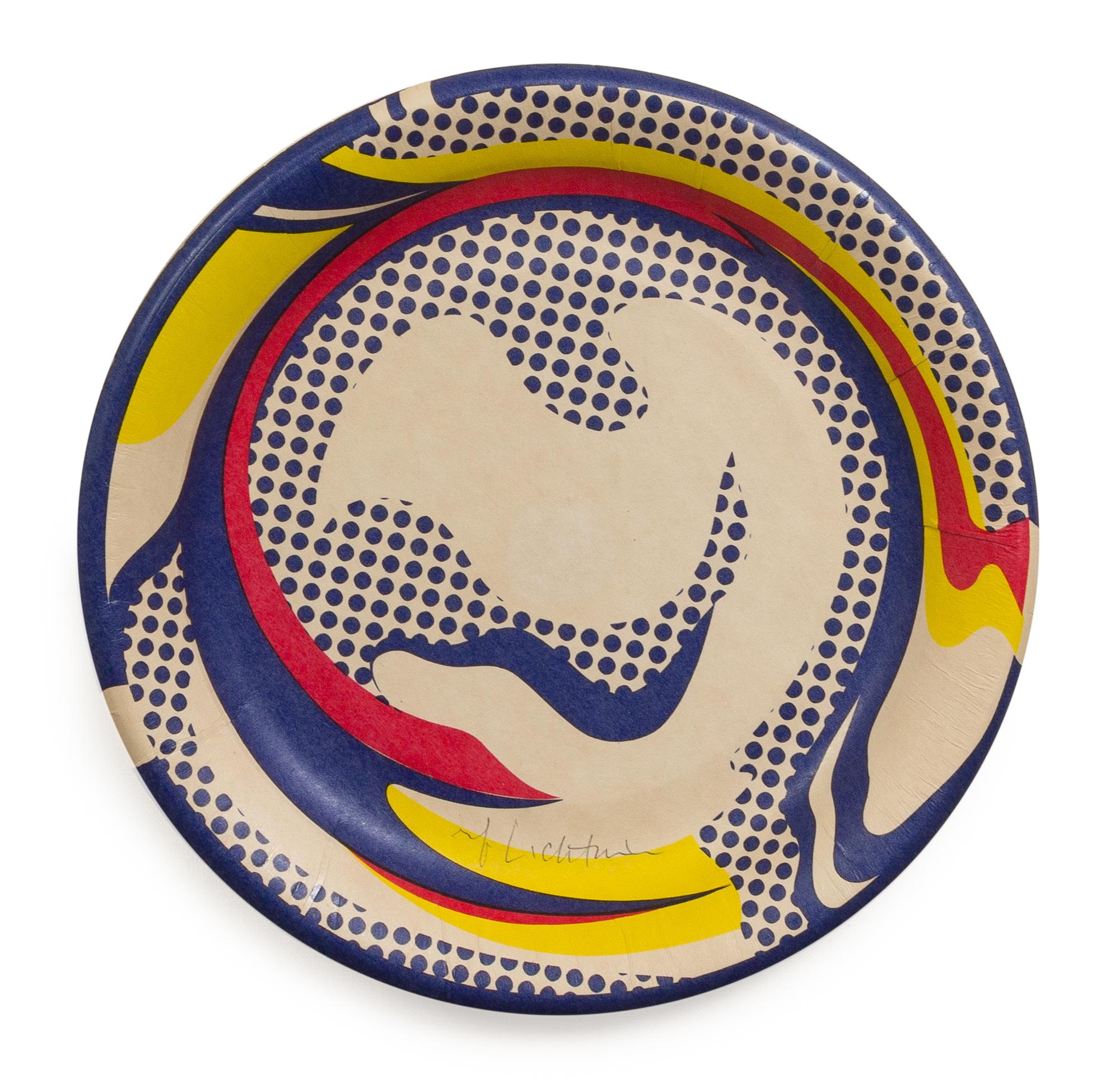 Roy Lichtenstein, (American, 1923-1997), Assiette Pop, 1969