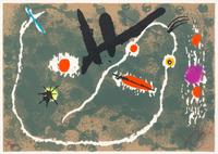 Joan Miró, (Spanish, 1893-1983), Pl.8 (from Le Lézard aux Plumes d'Or), 1971