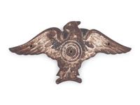 A Cast Iron Spread Winged Eagle Target