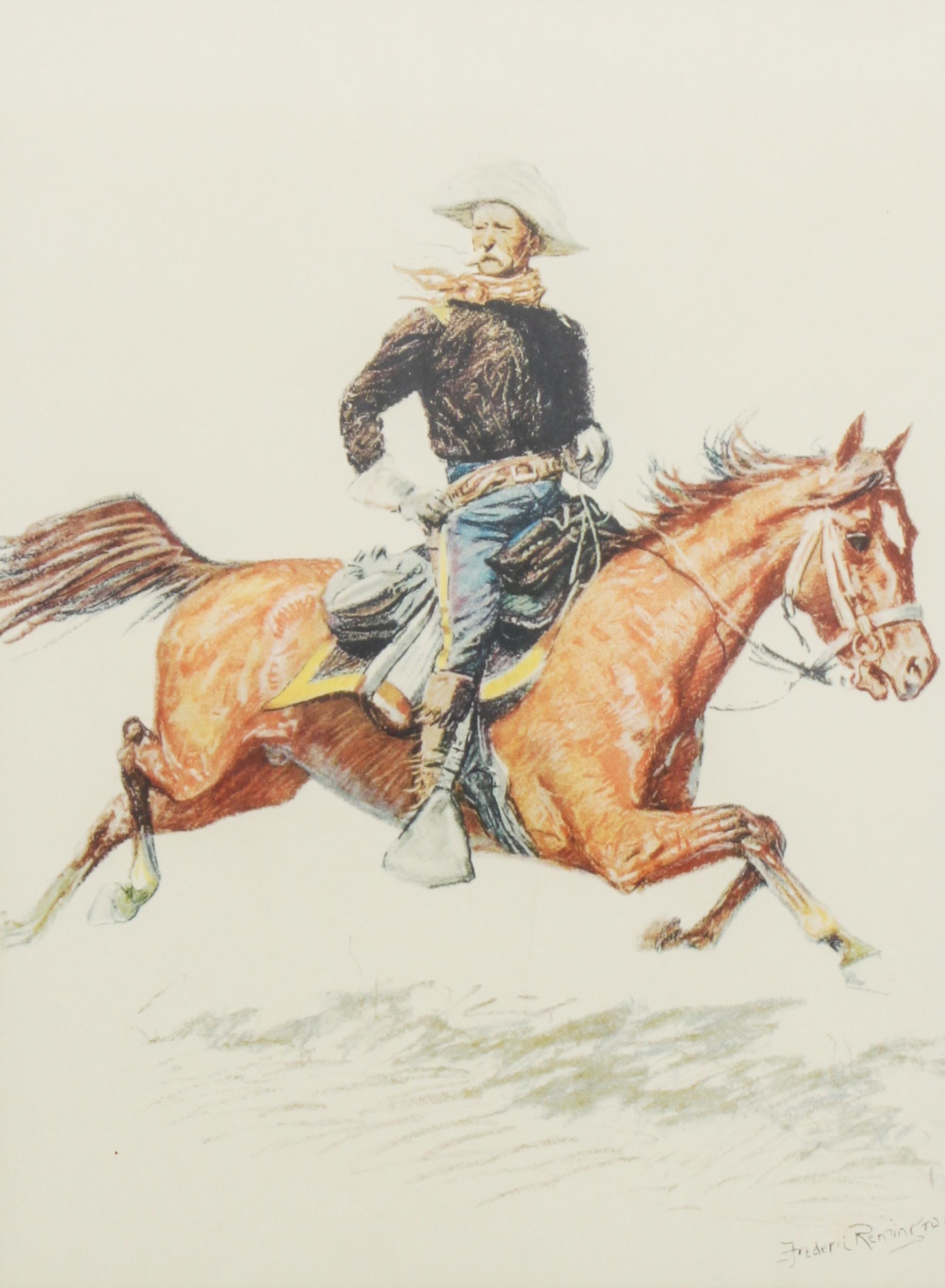 Remington, Frederic S., after (American, 1861-1909) Each 14 1/2 x 10 3/4 inches.