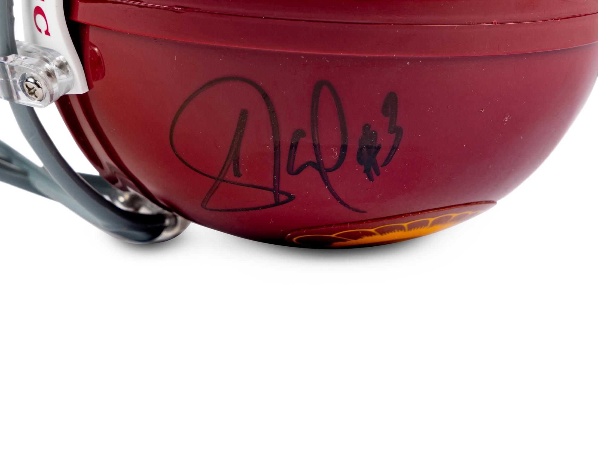 A Group of Signed Autograph College Football Items,