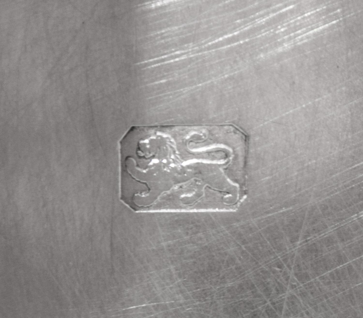 An English Silver Limited Edition World Wildlife Fund Center Bowl