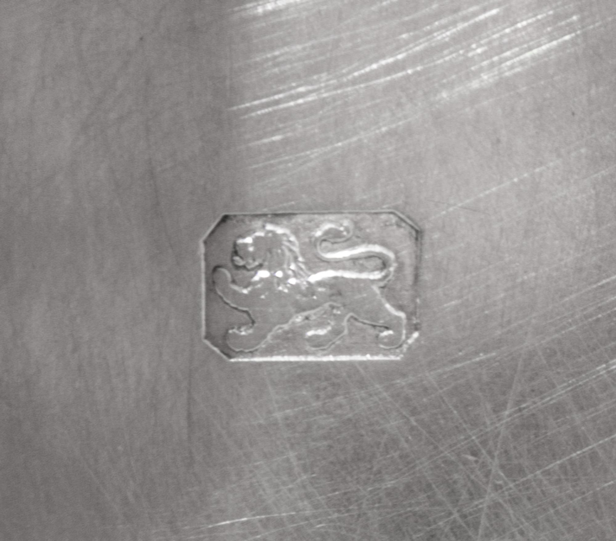 An English Silver Limited Edition World Wildlife Fund Center Bowl