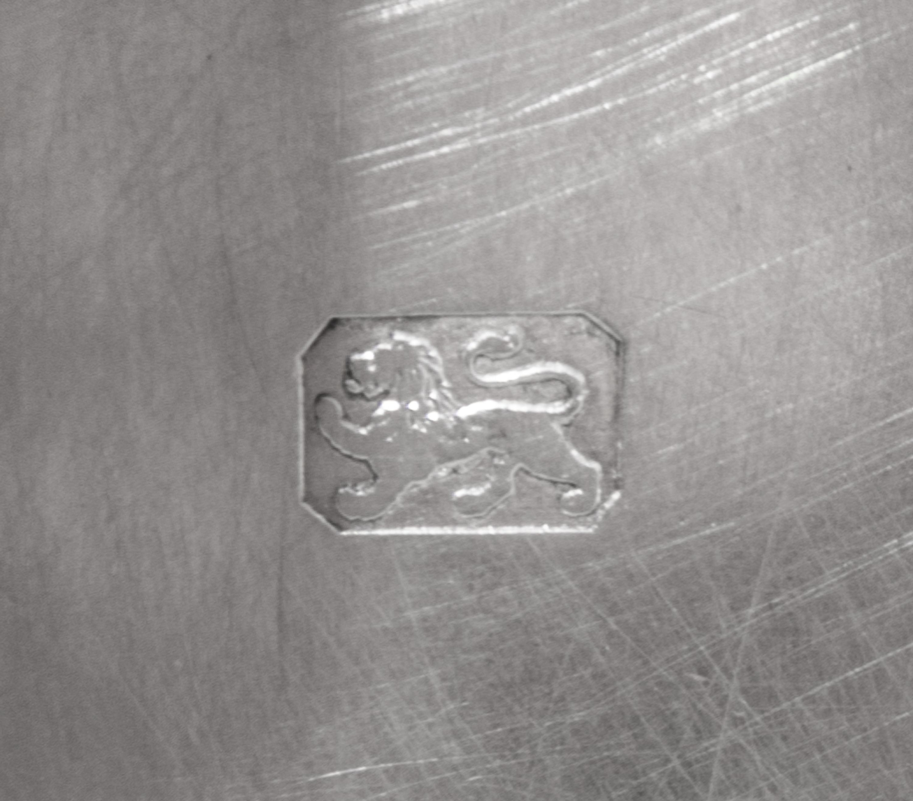An English Silver Limited Edition World Wildlife Fund Center Bowl