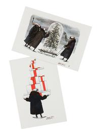 GOREY, Edward. Christmas Cards. New York: Gotham Book Mart, 1977.