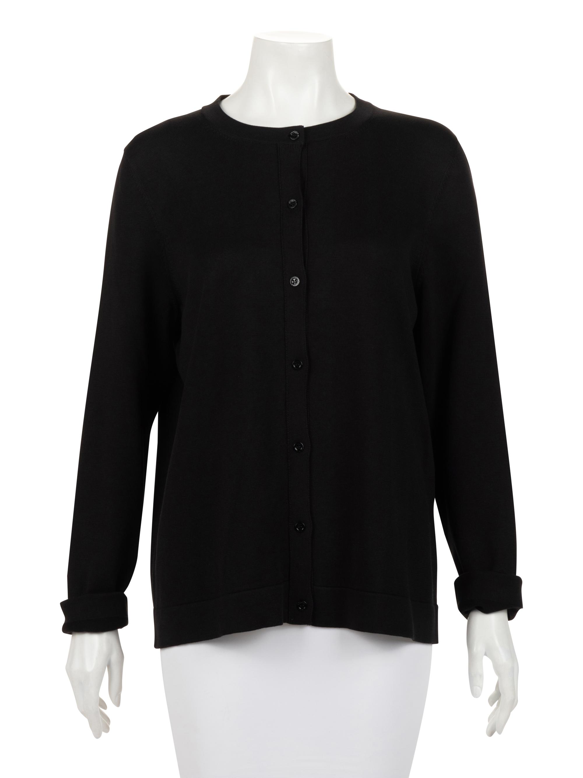 Eight Designer Tops: Five Loro Piana, Two Oscar de la Renta, and One Caroline Herrera
