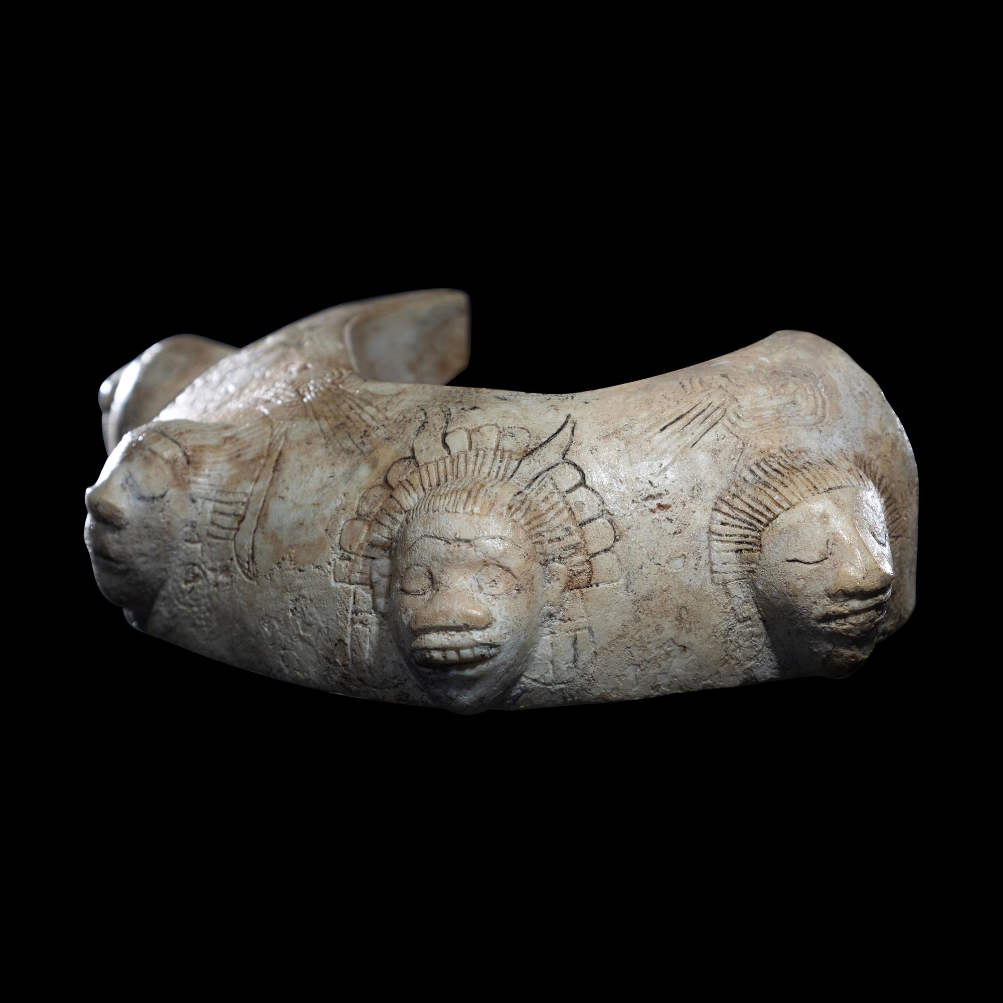 A Huastec Bone Armlet