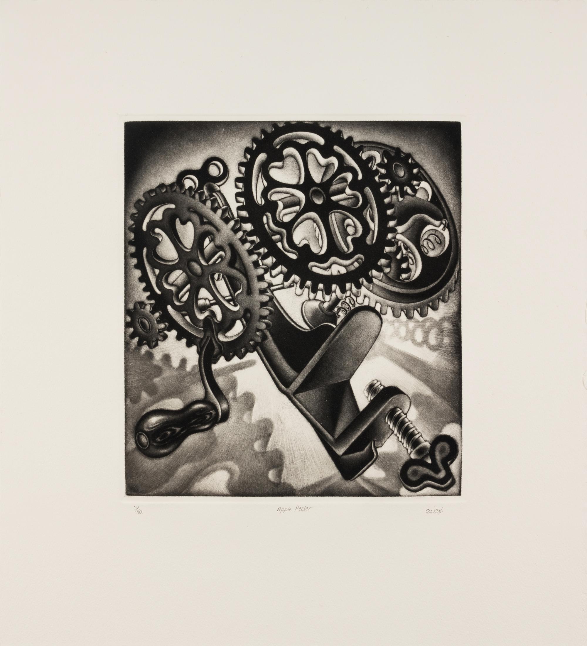 Remington Noiseless , 1986 and Apple Peeler (two works)