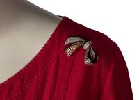 Emmelle Ensemble, Dress, Jacket, and Three Brooches