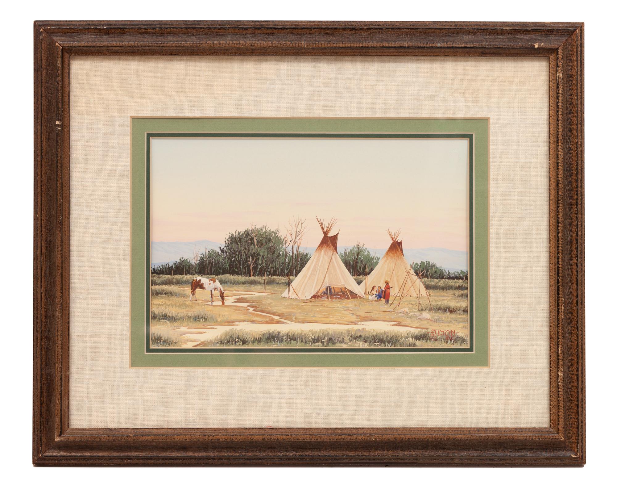 Tee Pee Encampment
