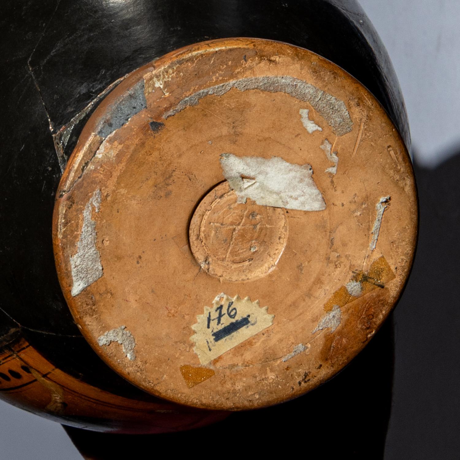 An Attic Black-Figured Trefoil Oinochoe