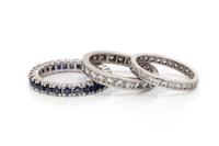 COLLECTION OF ETERNITY BANDS