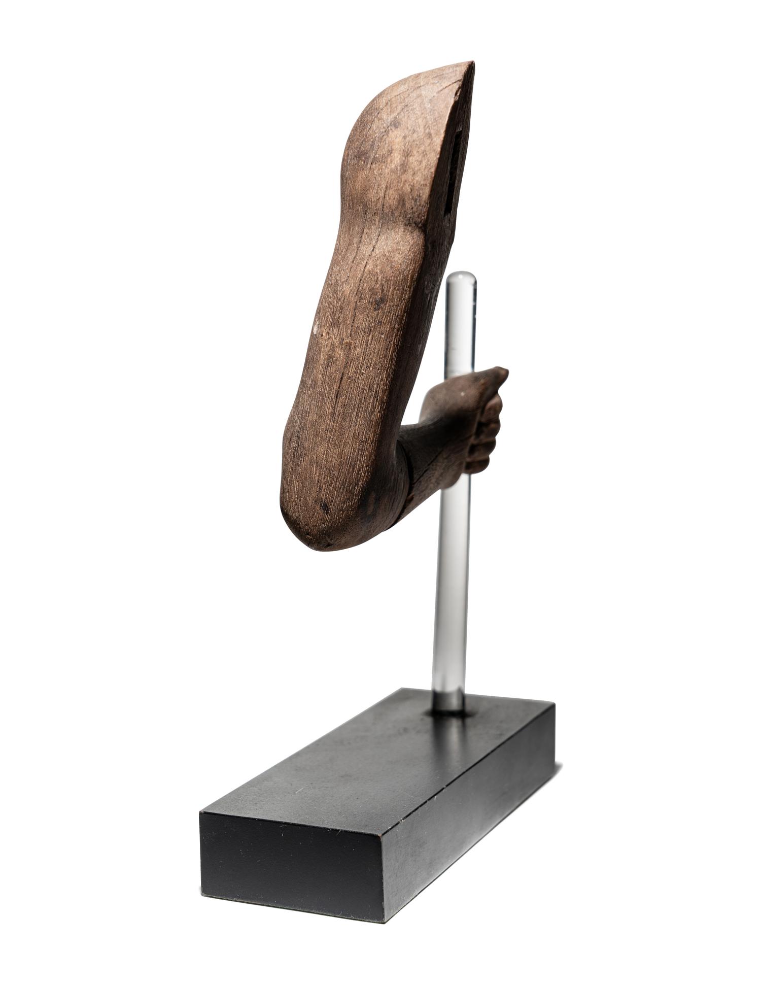 An Egyptian Wood Left Arm