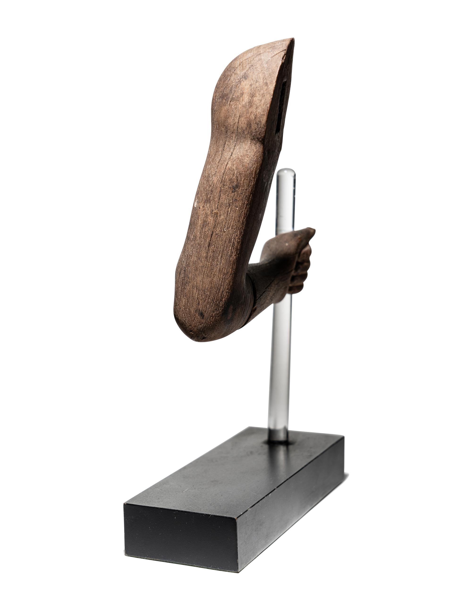 An Egyptian Wood Left Arm