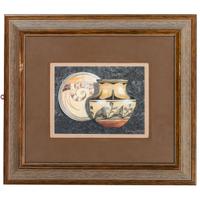 lot of three, untitled pottery