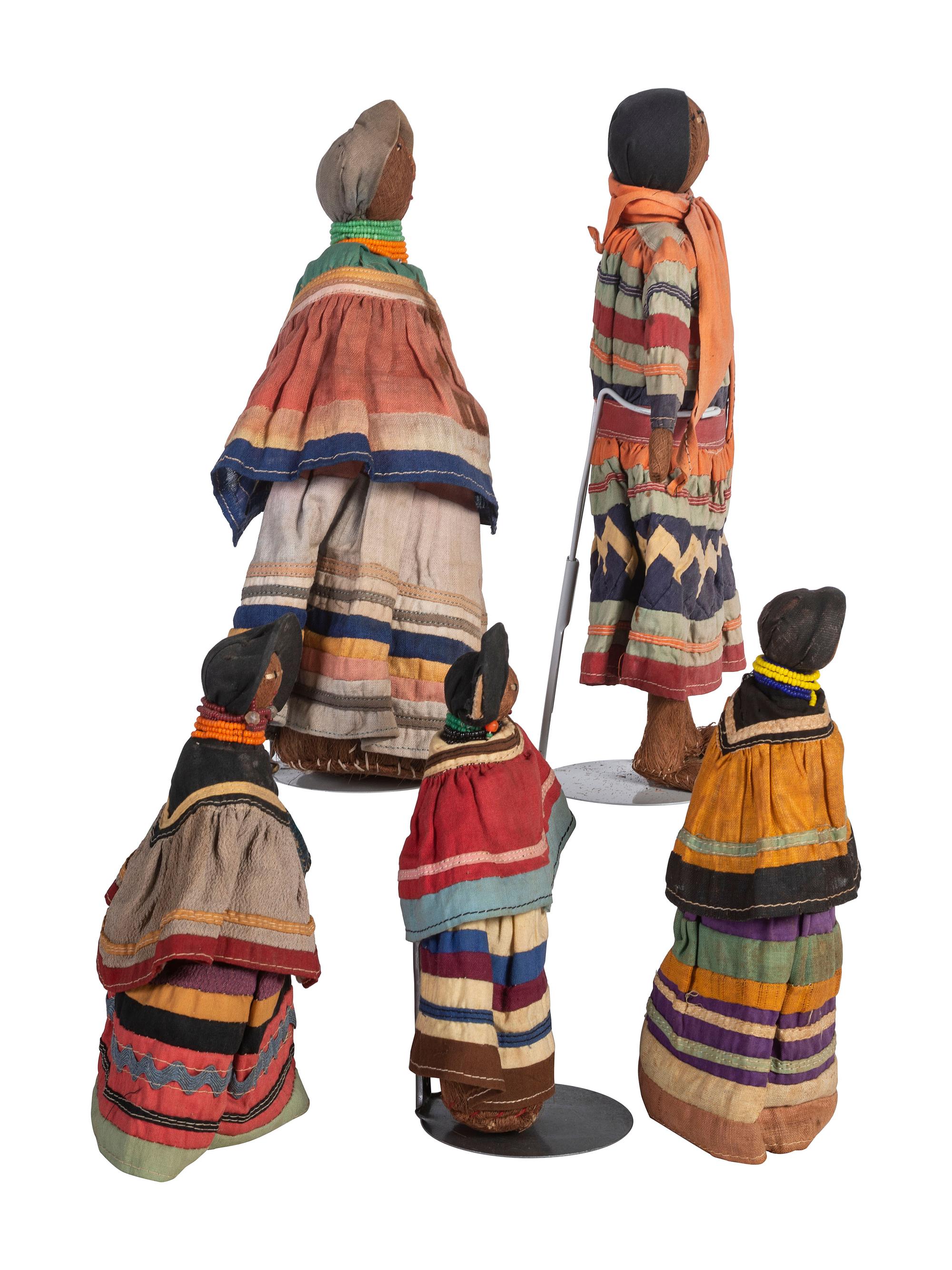 Family of Seminole Dolls