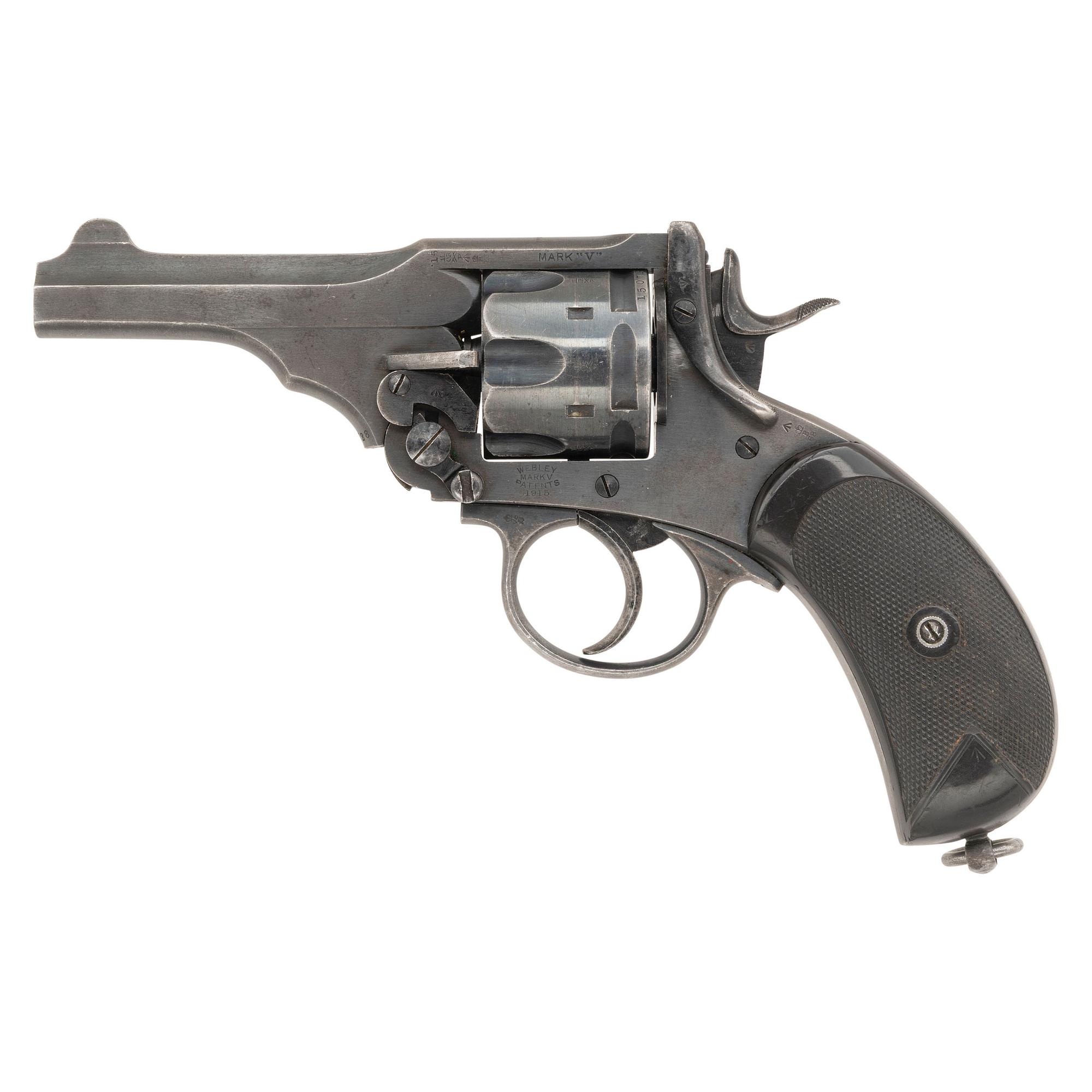 **Webley Mark V Double Action Revolver 1st Military District Marked