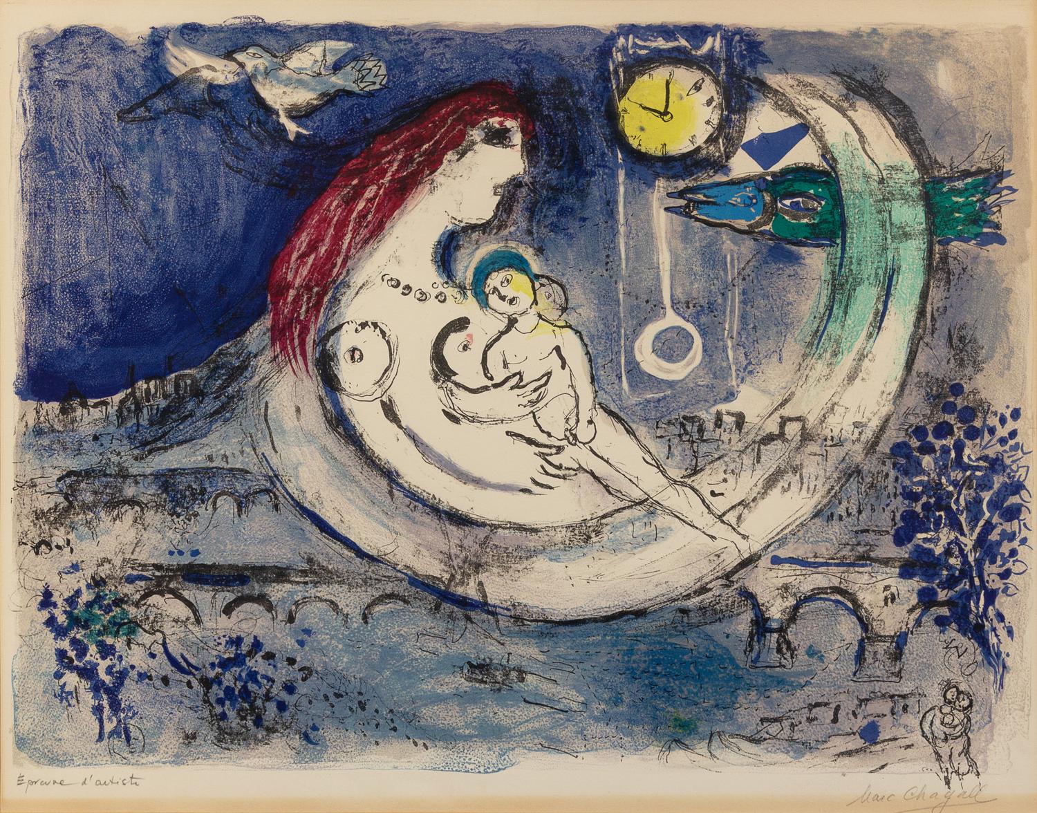 Paysage Bleu