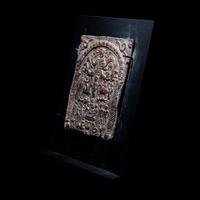 A Roman Lead Votive Plaque with Sol Invictus