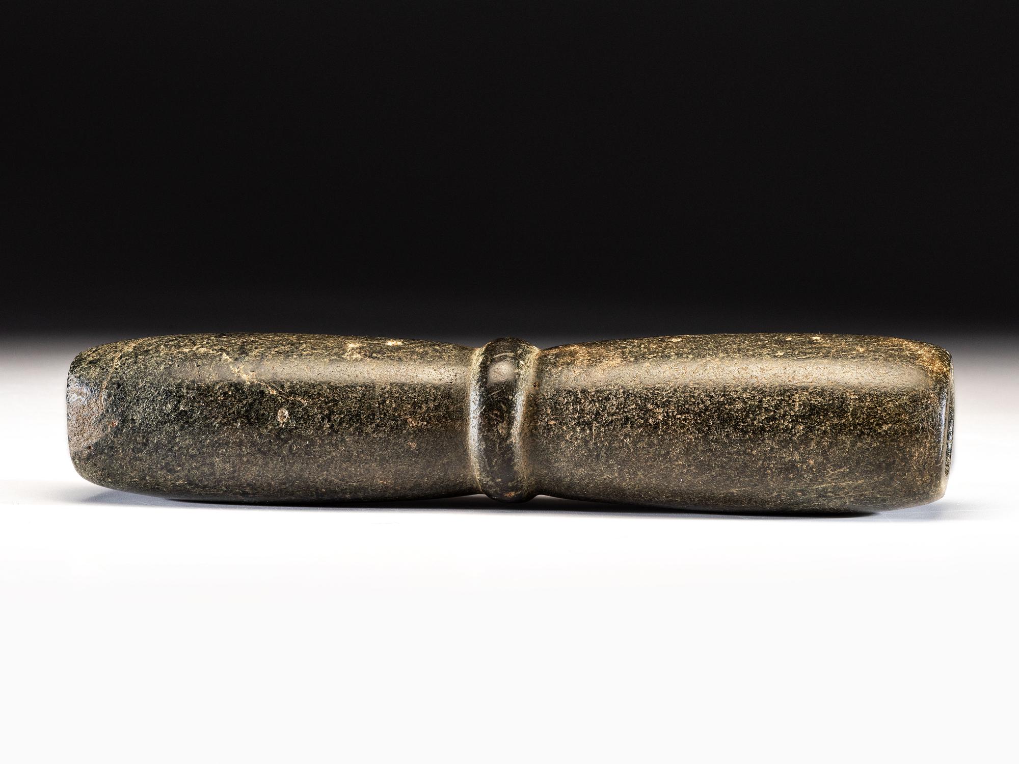 A Steatite Biconical Tube Pipe
