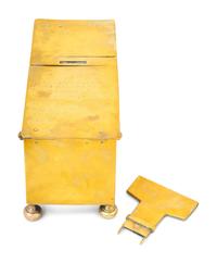 An English Brass "Honor" Tobacco Box