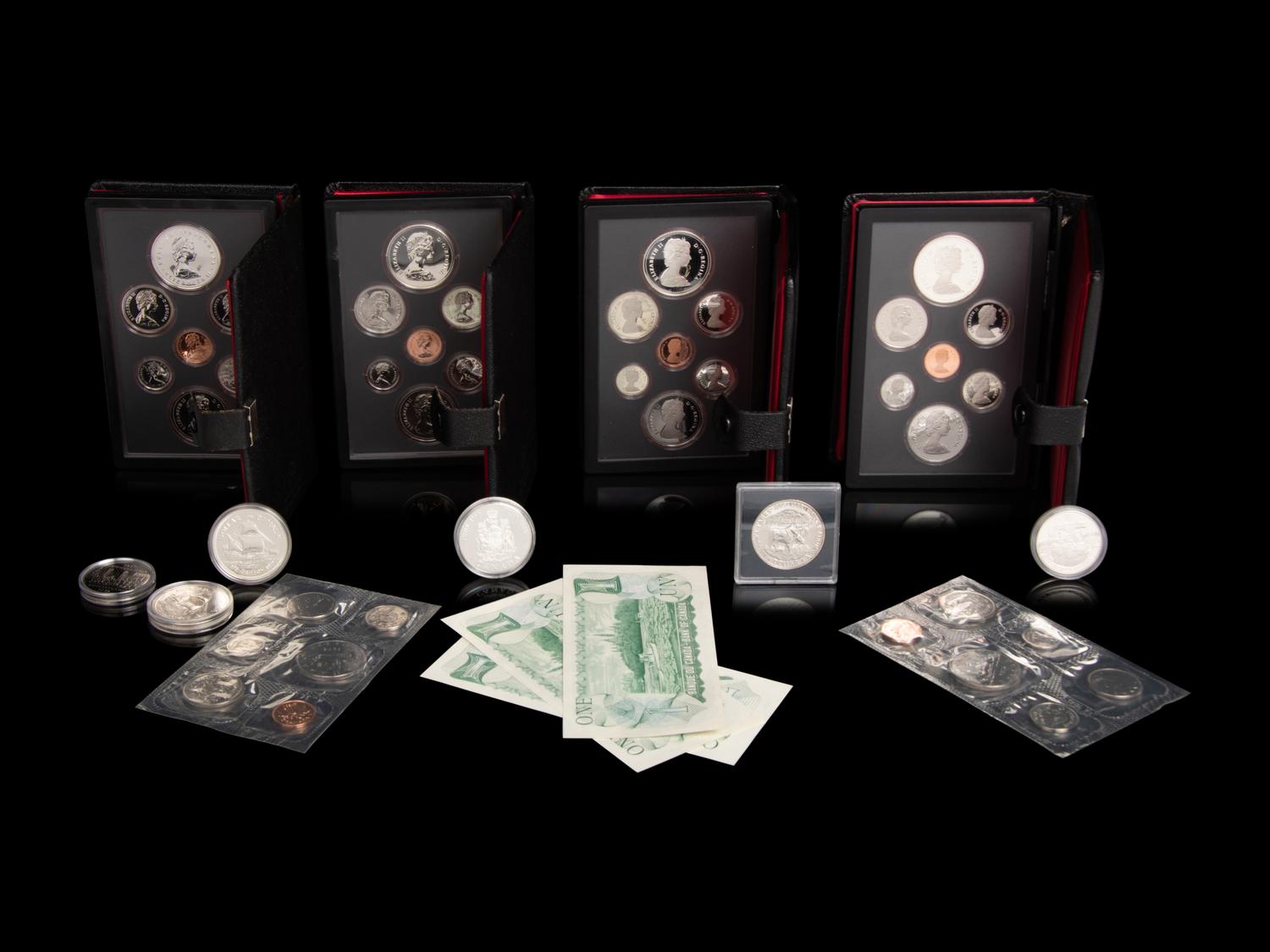 [CANADA] A Collection of Proofs, Mint Coins and Paper Money