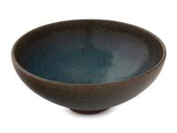 A Chinese Jun Glazed Stoneware Conical Bowl